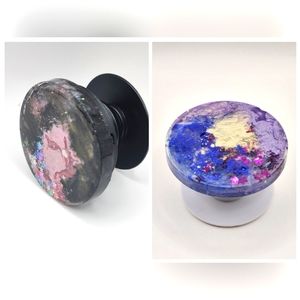 💜NEW 2-for-1 Resin Phone Grips